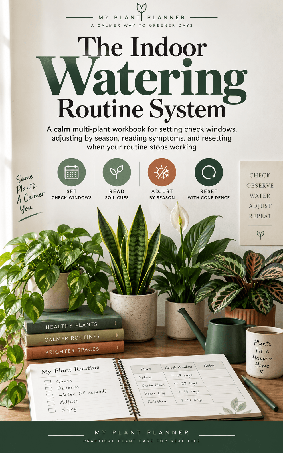 The Indoor Watering Routine System book cover