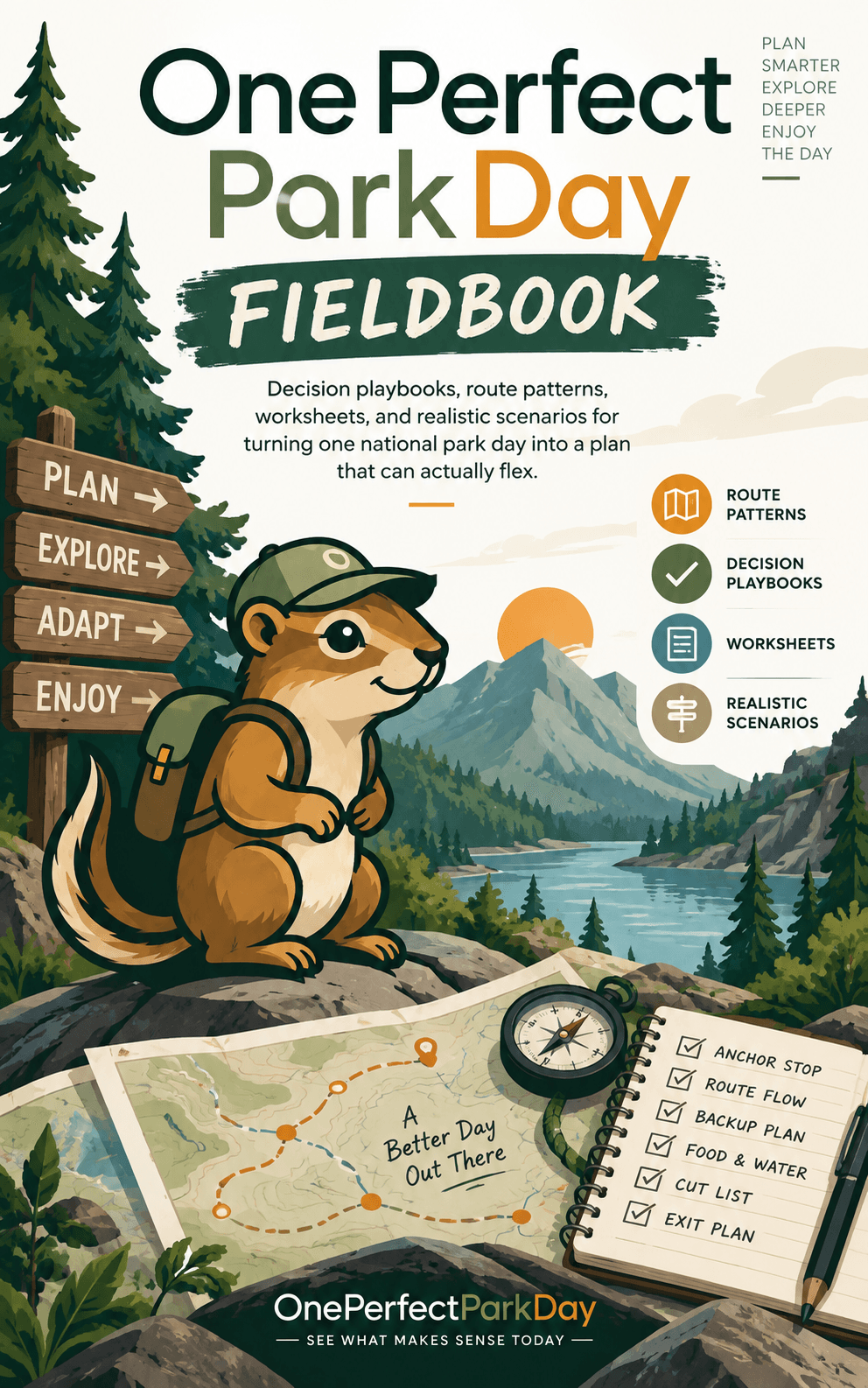 One Perfect Park Day Fieldbook book cover