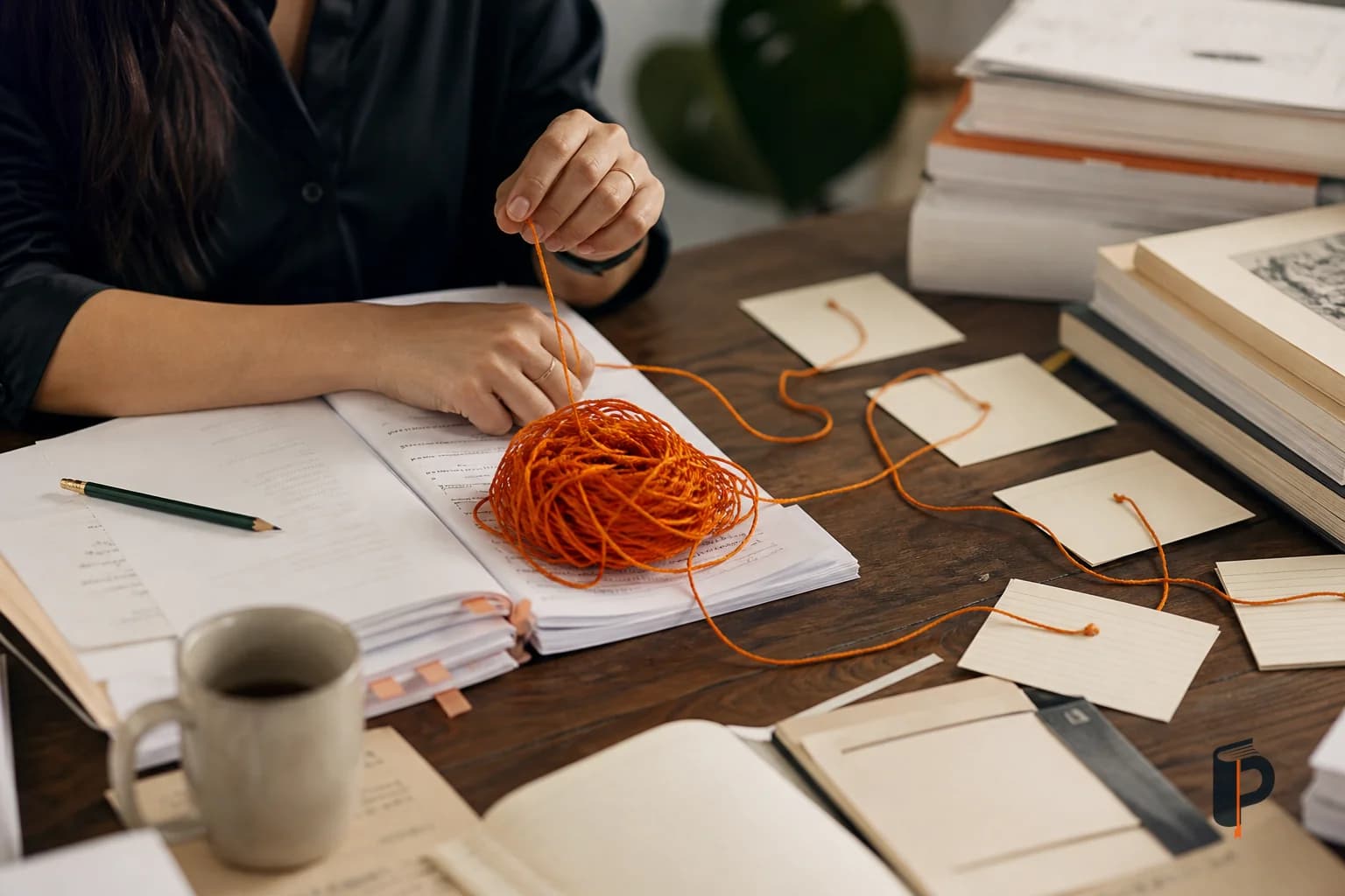 A book begins where advice runs out article image